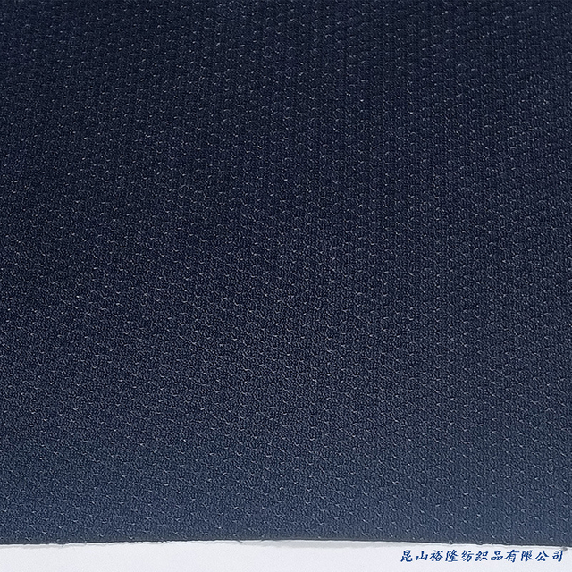 Black Woven Uniform Outdoor Workwear 100% Polyester Fabric with Birds Eye Mesh
