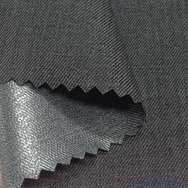 Wholesale Two Layers Outdoor Woven Jacket Twill Bonded Fabric with TPU