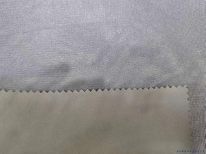 100% Polyester Full Dull Pongee Bonded TPU Fabric with 30d Tricot