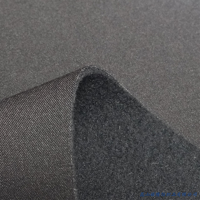 Wholesale 75D 4 Way Stretch Bonded Polar Fleece Outdoor Workwear Polyester Fabric with TPU