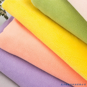 Wholesale High Quality Double Side Soft Stretch Polar Fleece Fabric