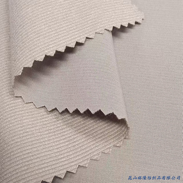 Hot Sale Stripe Khaki Woven Polyester Spandex Climbing Sportswear Outdoor Fabric