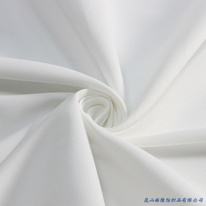 Wholesale Functional Waterproof Bonded Woven White PU Jacket Fabric for Garment