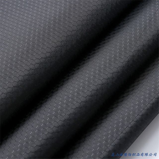 Wholesale 0.3 Hexagon Ripstop Taffeta Nylon Bag Lining Fabric