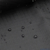 Black Ripstop Waterproof Durable Apparel Raincoat Luggage Nylon Fabric