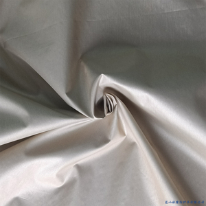 Wholesale Fashion Waterproof Down Jacket Nylon Taffeta Silver Coated Fabric