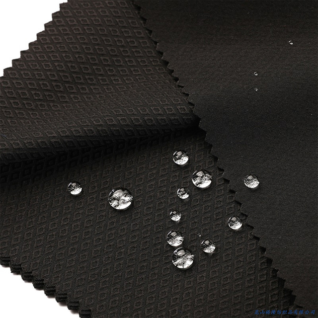 Fashion Wholesale Diamond 4 Way Stretch Polyester Fabric for Shirt